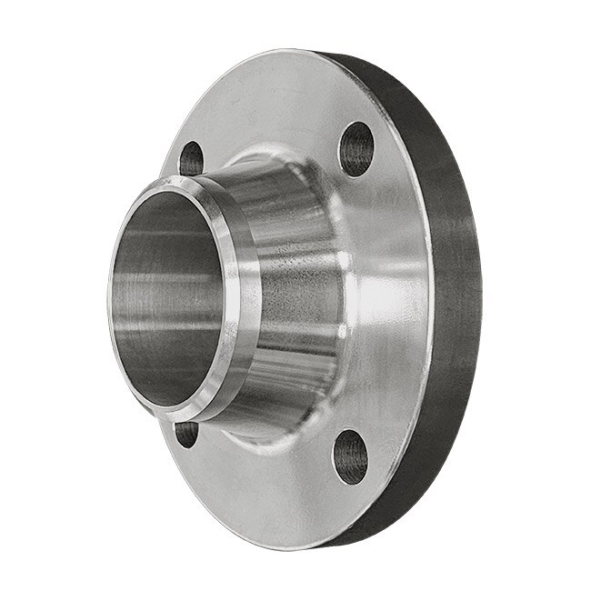 5 Inch 150# Raised Face Weld-Neck Flange – Schedule 40 (STD) Carbon Steel A105, ASME B16.5